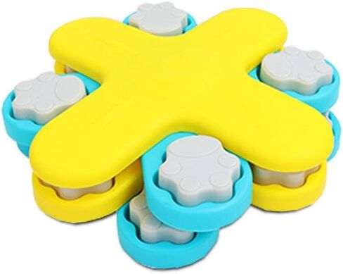 Level 3 Puzzle Feeder Dog Toy - Mental Stimulation Toys Slow Feeder Dog Bowls and Interactive Toy for Mental Growth of Small, Medium and Large Dogs in Saudi Arabia