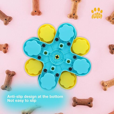 Level 3 Puzzle Feeder Dog Toy - Mental Stimulation Toys Slow Feeder Dog Bowls and Interactive Toy for Mental Growth of Small, Medium and Large Dogs in Saudi Arabia