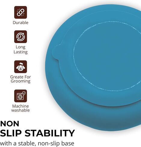 Slow Feeder Dog Bowls, Dishwasher Safe, Non-Slip Base, BPA-Free Slow Eating Dog Bowl (Blush, 1-Pack) in Saudi Arabia