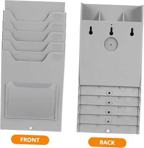 Multi Pocket Material Cards Organizer Rack Slot Holder for Efficient Storage and Easy Access to Warehouse Material Cards in Saudi Arabia