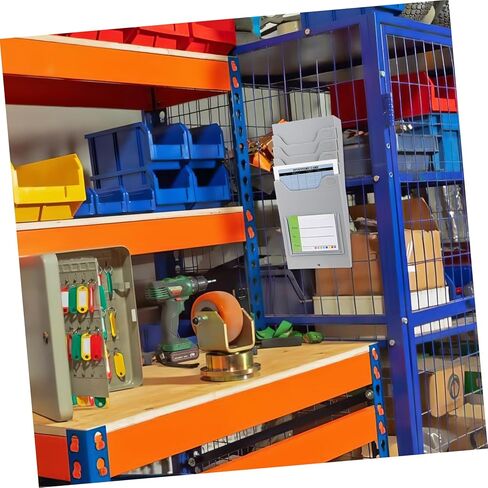 Multi Pocket Material Cards Organizer Rack Slot Holder for Efficient Storage and Easy Access to Warehouse Material Cards in Saudi Arabia