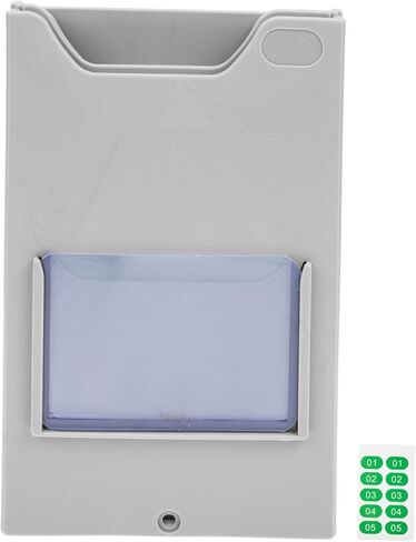 Holder Rack 5 Slots Wall-Mounted Attendance Cards Holder for Office School in Saudi Arabia
