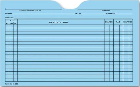 EGPChecks Printed Card File Pocket Single Column in Saudi Arabia
