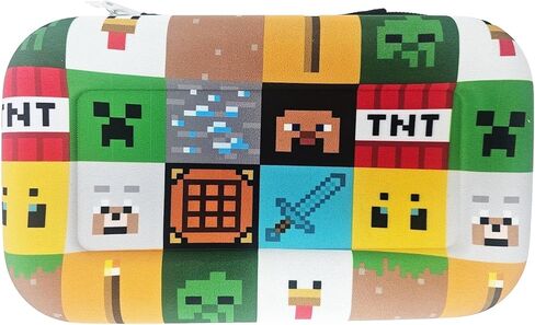 Minecraft Molded Pencil Case with Zipper Closure in Saudi Arabia