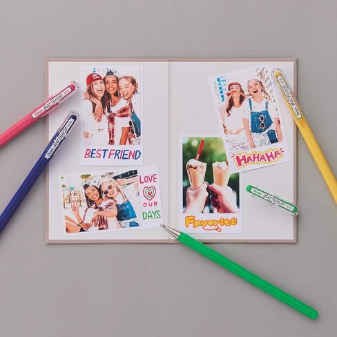 Pentel Arts Mattehop Gel Pen ، (1.0 مم) ، خط غامق ، 8 ألوان متنوعة (K110VBP8M2) in Saudi Arabia