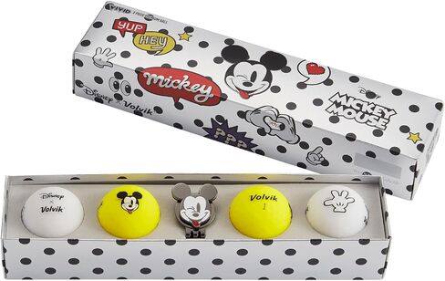 Volvik x Disney - Minnie Mouse Vivid Collector Golf Ball Gift Set in Saudi Arabia