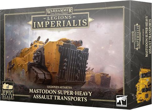 Games Workshop Legions Imperialis: Mastodon Super-Heavy Assault Transports in Saudi Arabia