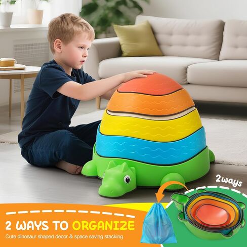 6pcs Stepping Stones for Kids ، Toddler Stepping Stones for Balance & Motor Market in Kuwait
