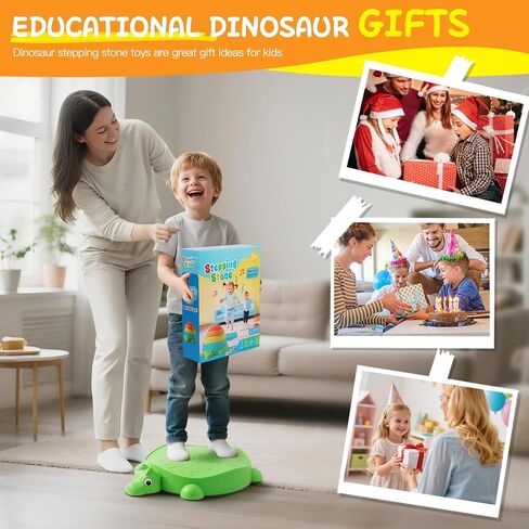 6pcs Stepping Stones for Kids ، Toddler Stepping Stones for Balance & Motor Market in Kuwait