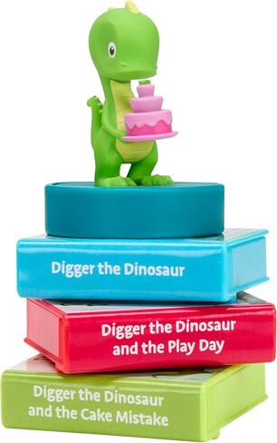 Little Tikes Story Dream Machine HarperCollins Digger The Dinosaur Collection, Storytime, Books, Audio Play Character, Gift and Toy for Toddlers and Kids Girls Boys Ages 3+ Years in Saudi Arabia