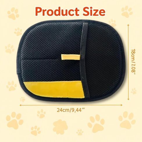 PAWA 2 PET HAIR GLOVES - 2025 MODEL MODEL | قفازات فعالة وقابلة لإعادة الاستخدام لإزالة الشعر من الأثاث والسجاد ومقاعد السيارات ورعاية الحيوانات الأليفة in Saudi Arabia