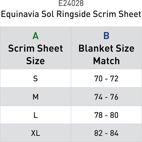 Equinavia sol ringside mesh scrim show show for horses - Black - XL in Saudi Arabia