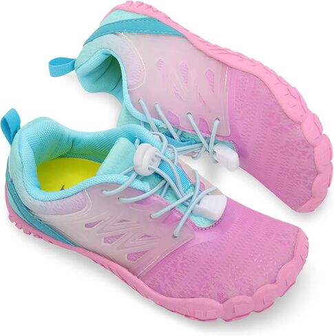 L-RUN Kids Water Shoes Quick Dry Boys Girls Barefoot Shoes for Beach Pool Sand Non-Slip Outdoor Athletic Walking Sneaker in Kuwait