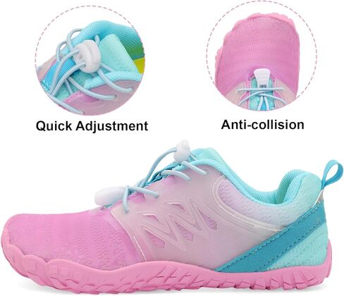 L-RUN Kids Water Shoes Quick Dry Boys Girls Barefoot Shoes for Beach Pool Sand Non-Slip Outdoor Athletic Walking Sneaker in Kuwait