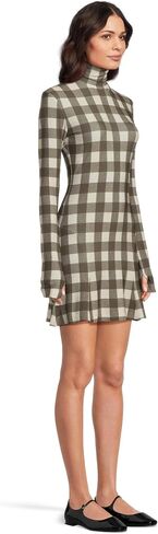 Norma Kamali Women's Long Sleeve Turtle Fishtail Mini Dress in Saudi Arabia