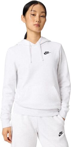 Nike Women's Club Fleece Pullover Hoodie L Black in Saudi Arabia