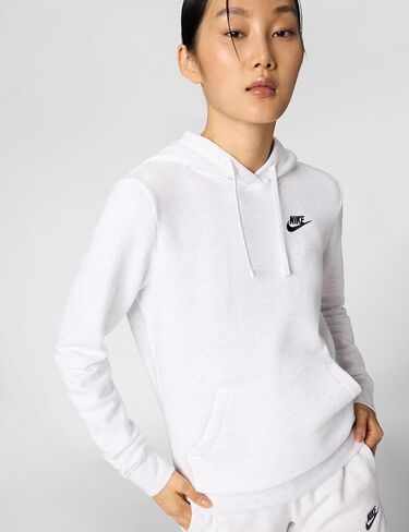 Nike Women's Club Fleece Pullover Hoodie L Black in Saudi Arabia