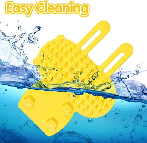 2PCS Cat Self Groomer Brush Combs ، Soft Cat Face Face Scratcher Rubber Corning Corner Corner Shedding Shedding Frant in Kuwait