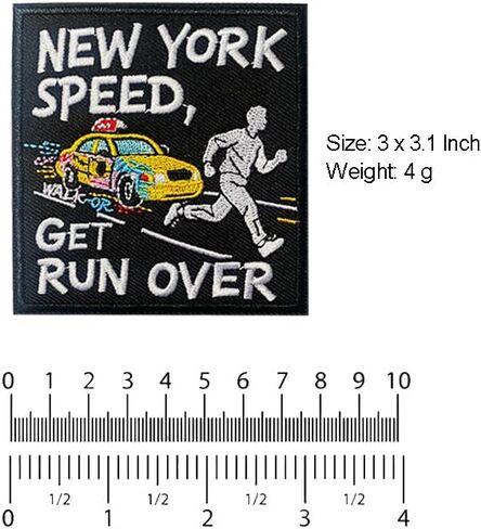 U-Sky Sew or Iron on Sarcasm Embroidered Applique Patches | Minnesota Nice Satire Iron Patch | Cultural Nuance Design | Hot Dish Motif | Iron On for Jackets Hats Bags in Saudi Arabia