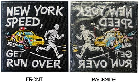 U-Sky Sew or Iron on Sarcasm Embroidered Applique Patches | Minnesota Nice Satire Iron Patch | Cultural Nuance Design | Hot Dish Motif | Iron On for Jackets Hats Bags in Saudi Arabia