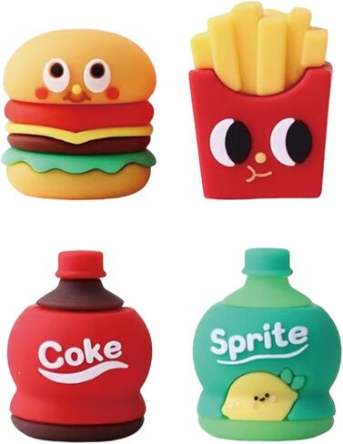 4 PCS Cute Pencil Sharpeners Cartoon Pencil Sharpener Small Manual Pencil Sharpener Handheld Sharpener Kawaii PVC Sharpener Funny Stationery School Office Supplies (4Pcs Cute) in Saudi Arabia