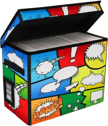 BCW FOLAWAWER COMIC COMIC COMIC TOTORE for 125-150 Book (2 Pack ، Pow!) in Saudi Arabia