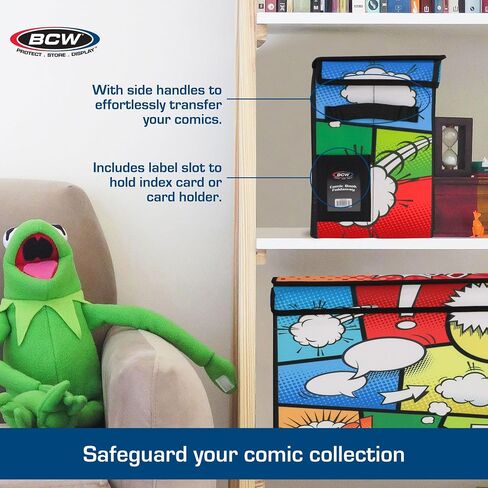 BCW FOLAWAWER COMIC COMIC COMIC TOTORE for 125-150 Book (2 Pack ، Pow!) in Saudi Arabia