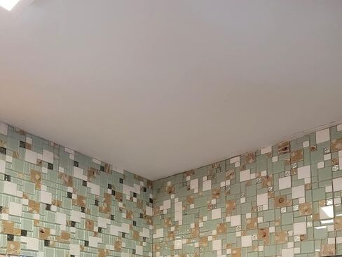 بلاط الفسيفساء الحجري الشاطئ الساحلي - بحيرة أخضر ، أبيض وأحجار رملية ، تصميم قذيفة للمطبخ ، جدران حمام ودش ، ديكور سبا (5 أقدام مربعة) in Kuwait