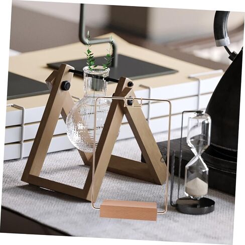 1Set Iron Calendar Support Stand حامل تقويم سطح المكتب الأنيق لتوفير مساحة المكتب المنزلي قاعدة تجميع سهلة لتنظيم ديكور المكتب in Saudi Arabia