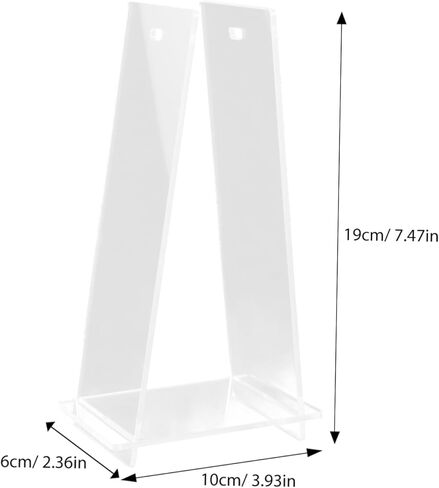 JOJOFUNY ACRYLIL CALENDAR Stand for Desk Scensive Display Rack for Tabletop Salendars تصميم أنيق منظم جماليات مساحة العمل للمكاتب المرتبة in Saudi Arabia