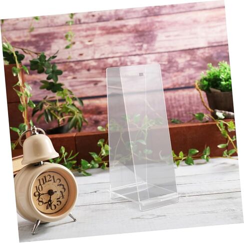 JOJOFUNY ACRYLIL CALENDAR Stand for Desk Scensive Display Rack for Tabletop Salendars تصميم أنيق منظم جماليات مساحة العمل للمكاتب المرتبة in Saudi Arabia