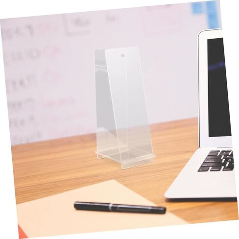 JOJOFUNY ACRYLIL CALENDAR Stand for Desk Scensive Display Rack for Tabletop Salendars تصميم أنيق منظم جماليات مساحة العمل للمكاتب المرتبة in Saudi Arabia