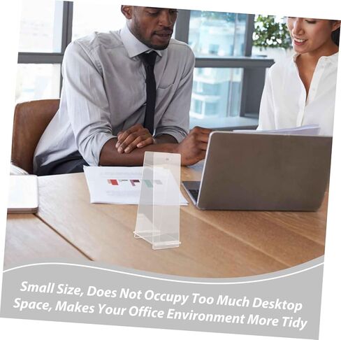 JOJOFUNY ACRYLIL CALENDAR Stand for Desk Scensive Display Rack for Tabletop Salendars تصميم أنيق منظم جماليات مساحة العمل للمكاتب المرتبة in Saudi Arabia