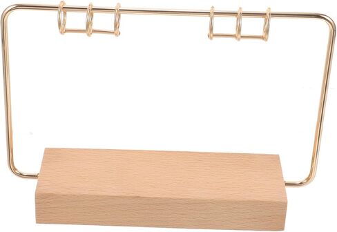 jojofuny 1Set Desktop Calendar Stand Holder Flip Calendar Rack for Office Decor Easy Install Photo Calendar Display Lightweight and Portable Tabletop Accessory in Saudi Arabia
