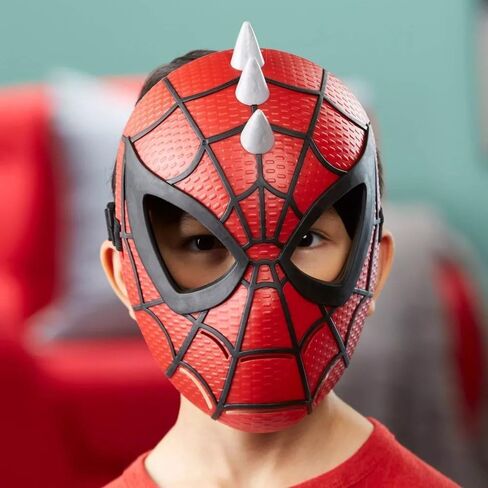 Marvel Spider-Man Across The Spider-Verse Spider-Punk Mask for Kids Roleplay and Costume Dress Up, Toys for Kids Ages 5 and Up in Saudi Arabia