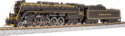 Broadway Limited 7403 Reading T1 4-8-4 ، "Iron Horse Rambles رحلة #2100 ، Paragon4 Sound/DC/DCC ، الدخان ، N Scale in Kuwait