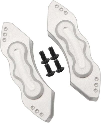 Aluminum Brake Caliper Set for Crawler Car, Front/Rear, Silver in Saudi Arabia