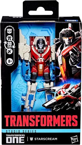 سلسلة Transformers Studio Series Deluxe Class One Starscream ، شكل تحويل 4.5 بوصة ، ألعاب الروبوت للأعمار 8+ in Kuwait