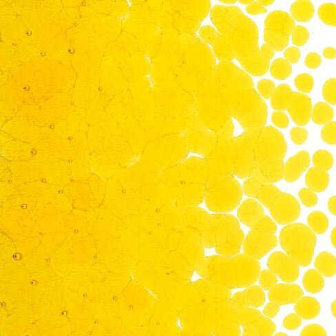 Yellow Transparent Glass Frit Coarse Bullseye COE 90 Fusible- 2 Ounces in Saudi Arabia