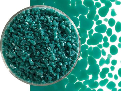 الزجاج الأخضر الزجاجية الخشنة الوعرة COE 90 FUSIBLE- أوقية in Saudi Arabia