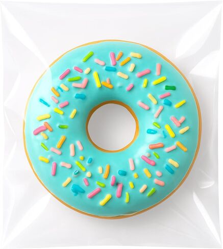 5x5 Inch Cookie Bags, 120 Pcs Clear Self Sealing Cellophane Treat Bags for Candy, Jewelry, Gift Wrapping, Party Favors, Crafts, Cookie Wrappers Self Adhesive in Kuwait