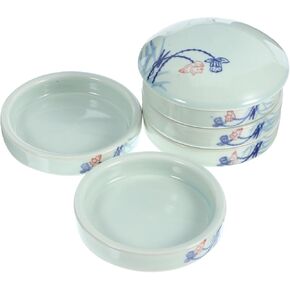 لوحة خلط بالألوان المائية السيراميك للفنانين ناعمة من الخزف الخزفي ألواح خلط ألوان قابلة للتكديس للطلاء بالألوان المائية واستخدام الحرفية in Kuwait