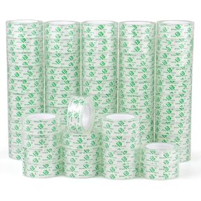BOMEI PACK 16 Rolls Clear Tape Refills Transparent Tape,3/4 Inch x 800 Inch,Stationery Tape Rolls for Dispenser,Gift Wrapping Tape for Office,School and Home,1 Inch core,Easy Tear by Hand in Kuwait