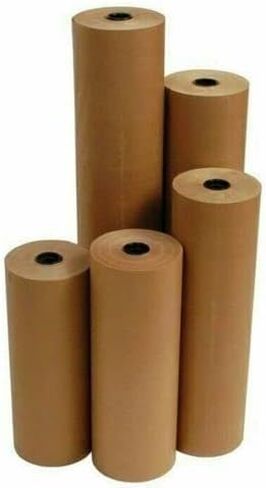 18 "30# 1200 'Brown Kraft Paper Roll Cashioning Cushioning void تعبئة in Saudi Arabia