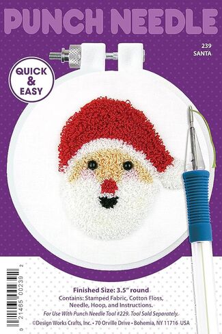 Punch Needle KIT Santa in Saudi Arabia
