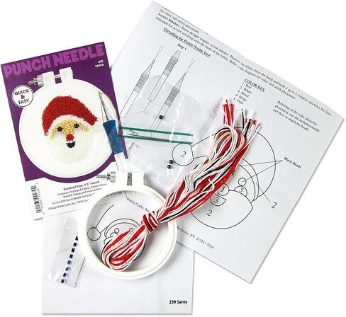 Punch Needle KIT Santa in Saudi Arabia