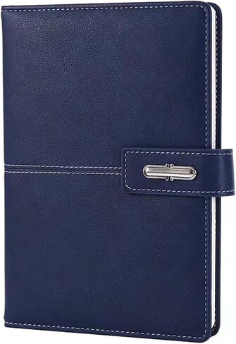 Business Office Meeting This Magnetic Button Paperback Notepad Gift Box Set Notebook(D) in Saudi Arabia