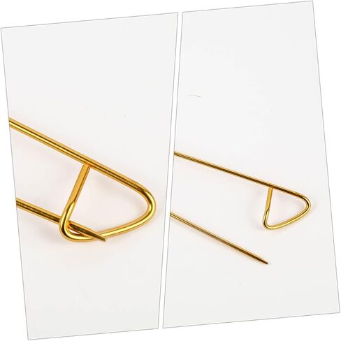 8Pcs Knitting Durable Yarn for Crochet Projects Easy Open Close Safety Pin Stitch for Knitting Enthusiasts in Saudi Arabia