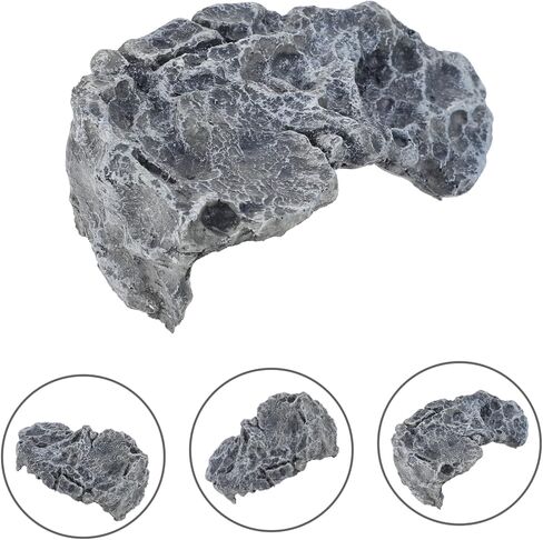 Simulation Perch Stone Turtle Basking Platform Durable Reptiles Resting Stone for Tank Decoration for Turtle Crawling Sunbathing and Hiding Activities in Saudi Arabia