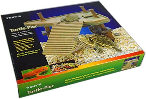 Galpada Turtle Dock منصة عائمة الجزيرة الصخور المنحدر مناسبة للزواحف والخزانات المائية البلاستيك in Kuwait